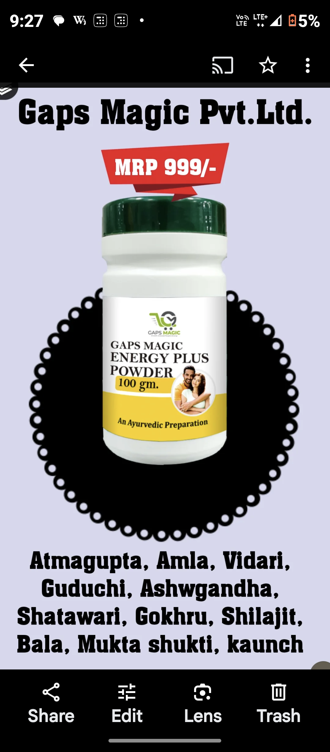 GAPS MAGIC PVT. LTD.